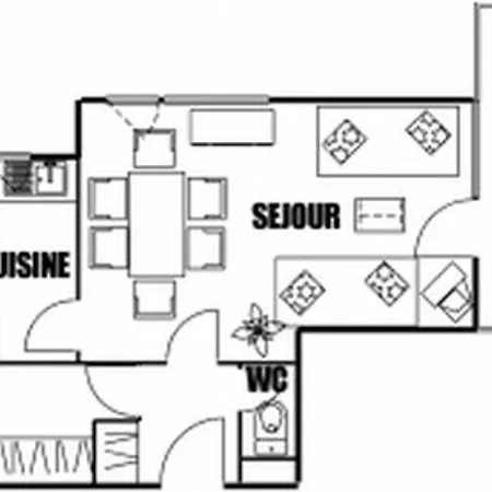 Aux Pieds, 2 Pieces Renove, 5 Couchages, Terrasse, Parking, Proche Commerces Et Services - Fr-1-572-145 *